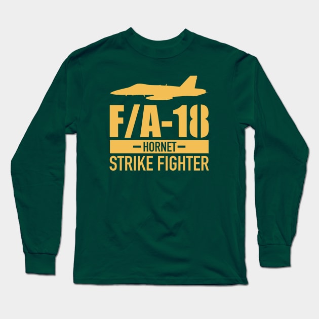 F/A-18 Hornet Long Sleeve T-Shirt by TCP